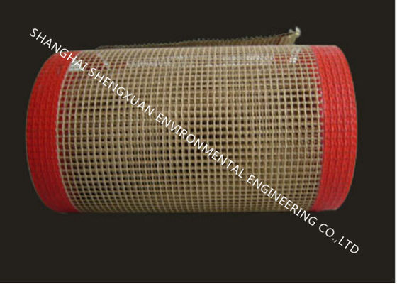 تسمه نقاله تفلون 1x1 میلیمتر، تسمه نقاله فایبر گلاس PTFE پوشش داده شده برای صنعت خشک کردن